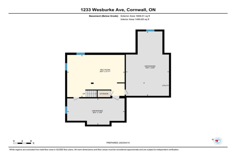 Main floor layout