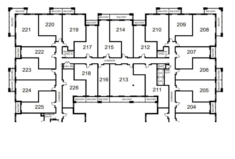 2nd Floor - Floorplan