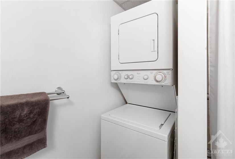 In-suite washer/dryer