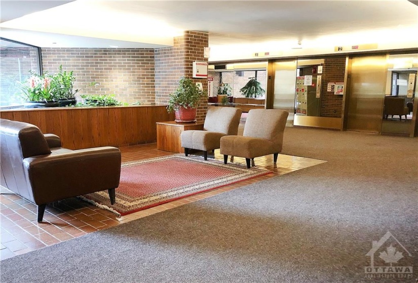Classic and inviting lobby