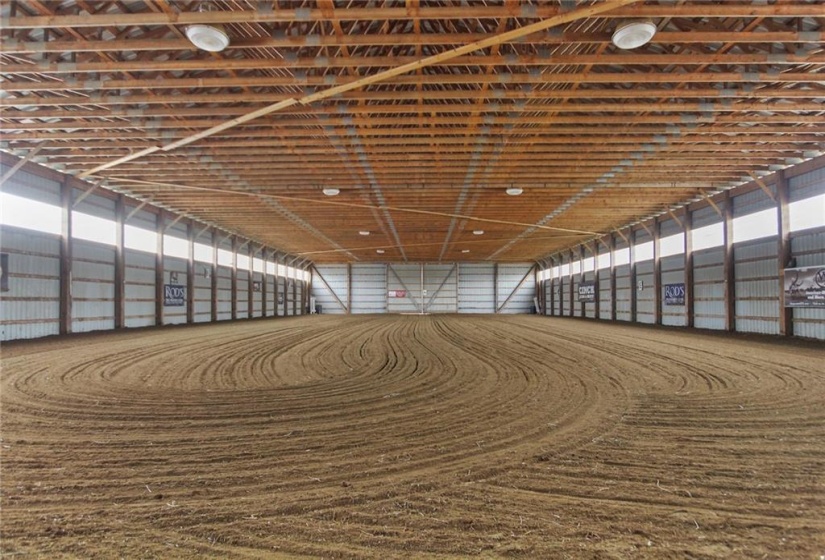 200' x 70' Indoor arena/barn