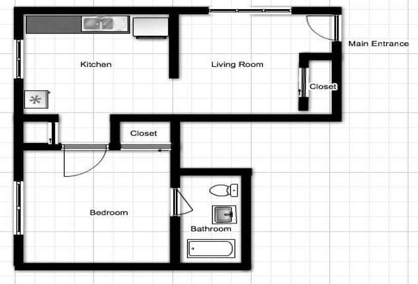 Apartment 5 floor plan
