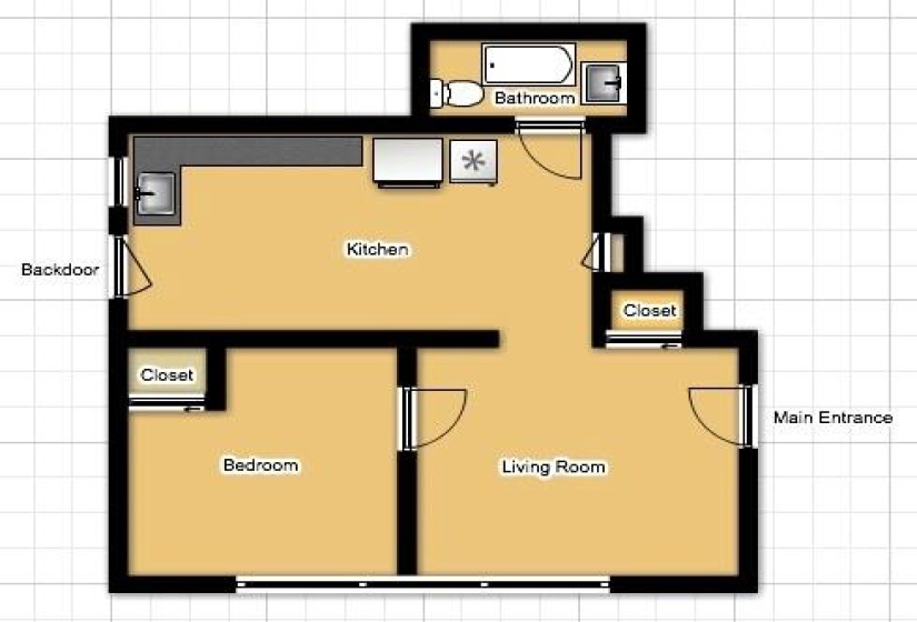 Apartment 2 floor plan