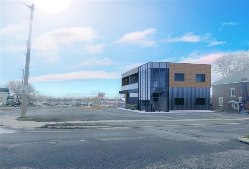 *virtual rendering. Mixed commercial use zoning provides many opportunities to develop this property!