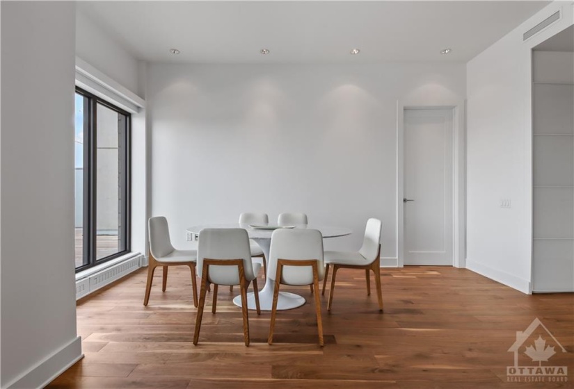 Large Dining Room area overlooking the patio.