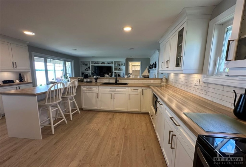 Recently updated kitchen.