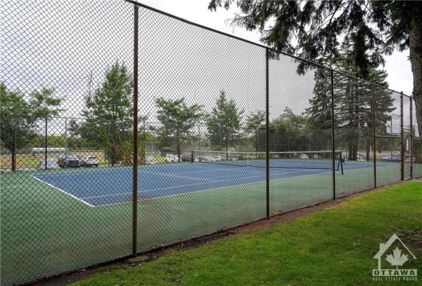 Tennis courts for the Condo