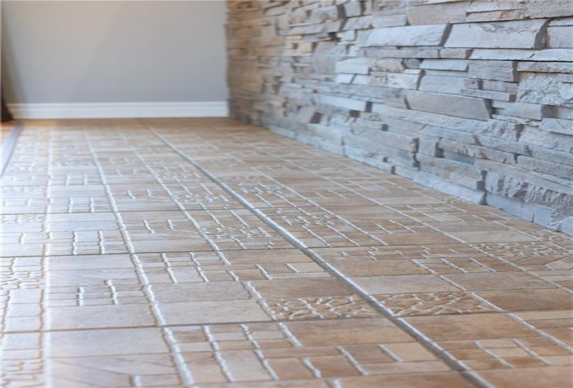 Gorgeous tile flooring