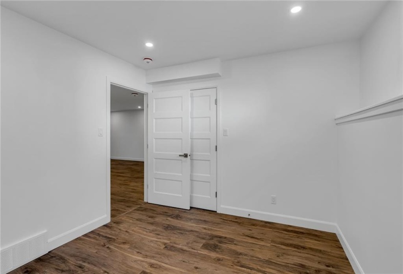 Lower level Bedroom.