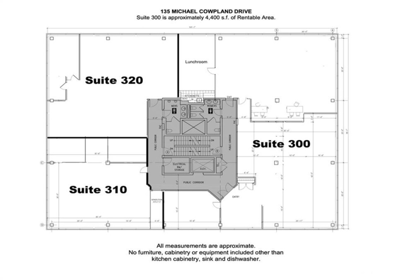 Entire third floor or suite 300 alone