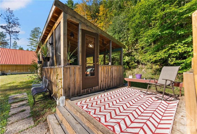 Side door to the Bunkie