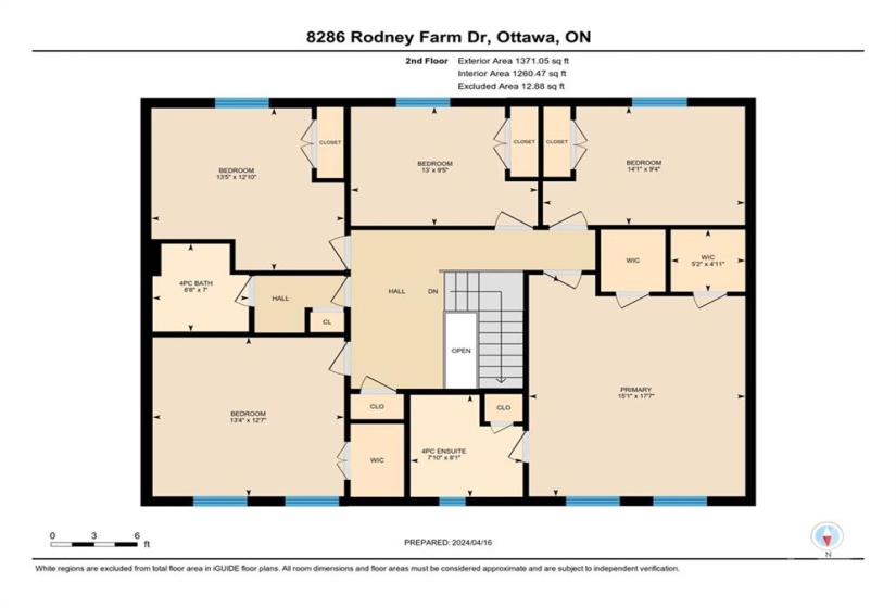 2nd Level Floor Plan