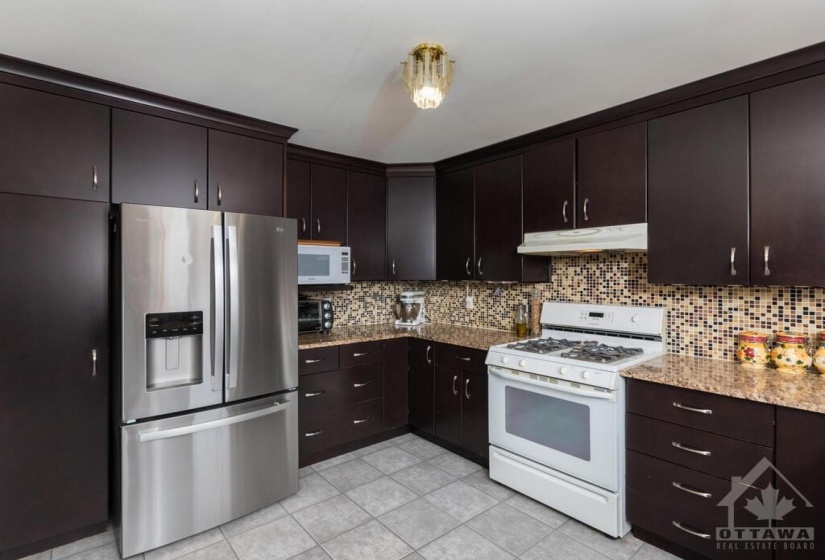 Kitchen with Gas Stove