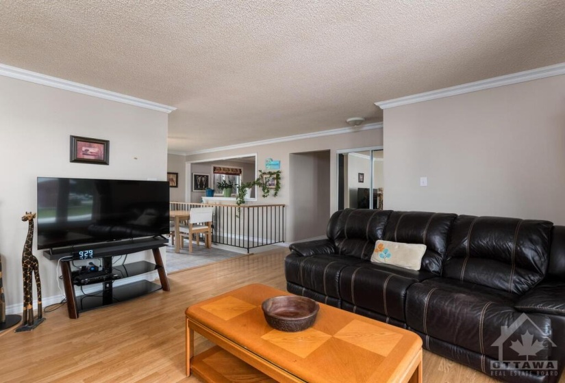 Living Room with View to Dining Room