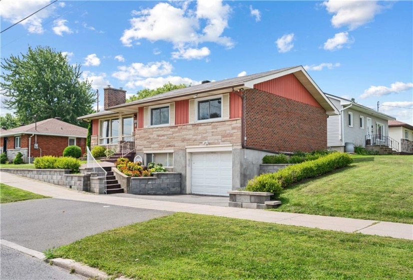 3 bedroom bungalow with garage.