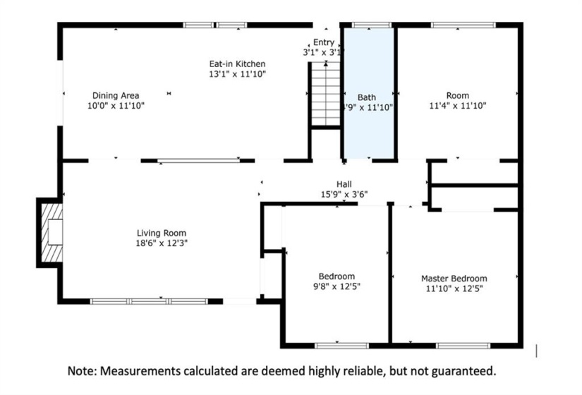 Main floor layout