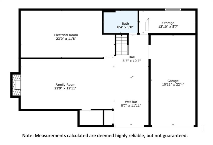 Basement layout