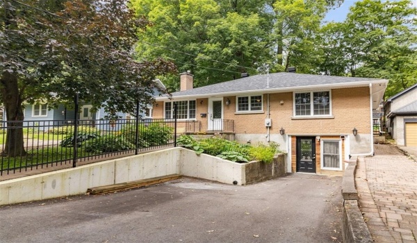 Front and garage entrance