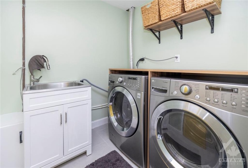 Updated laundry room!