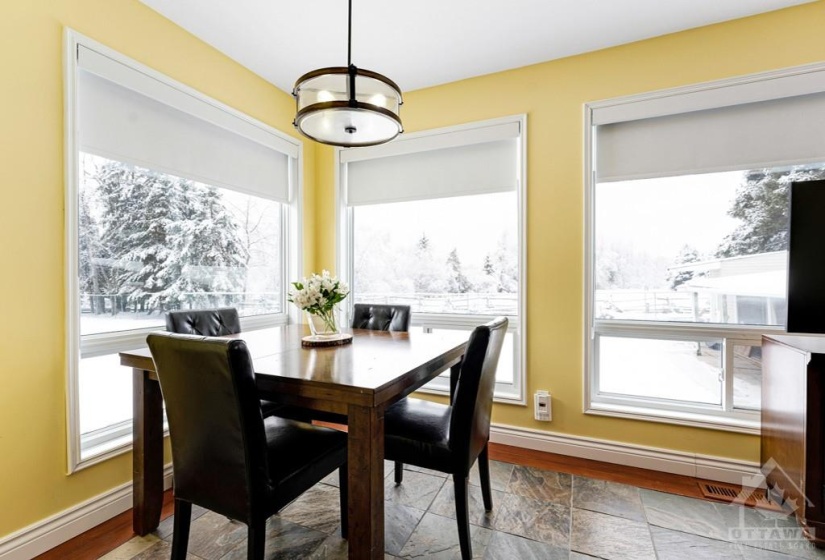 Dinette in family room