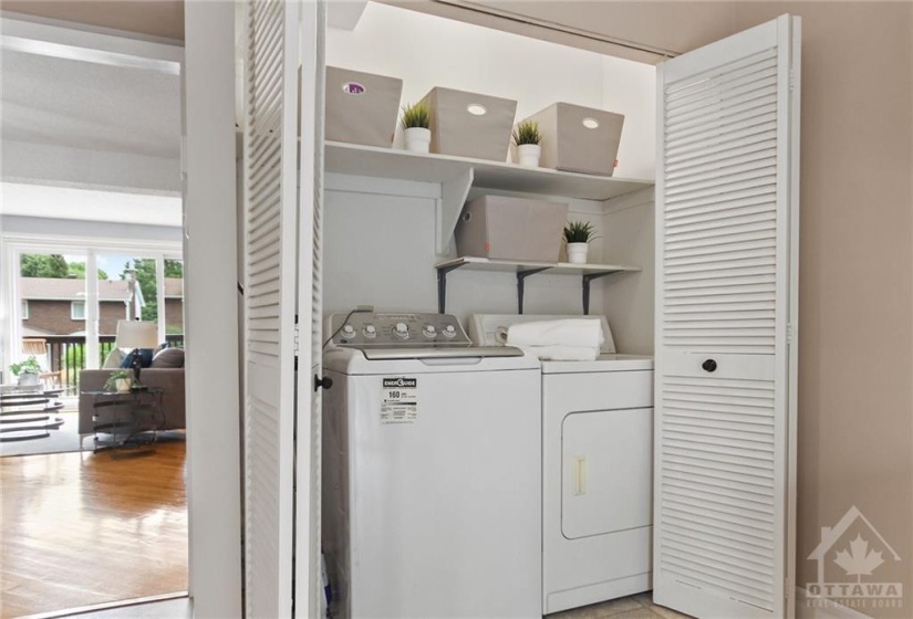 Laundry room centrally located