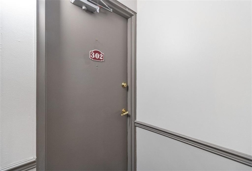 Door to unit