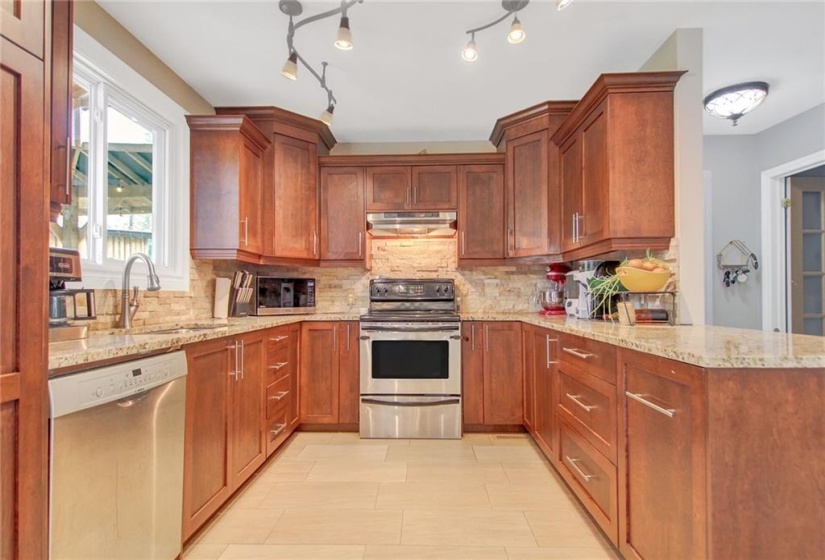 Beautiful modern kitchen with plenty of storage