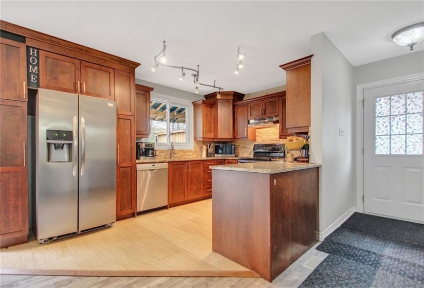 Beautiful modern kitchen with plenty of storage