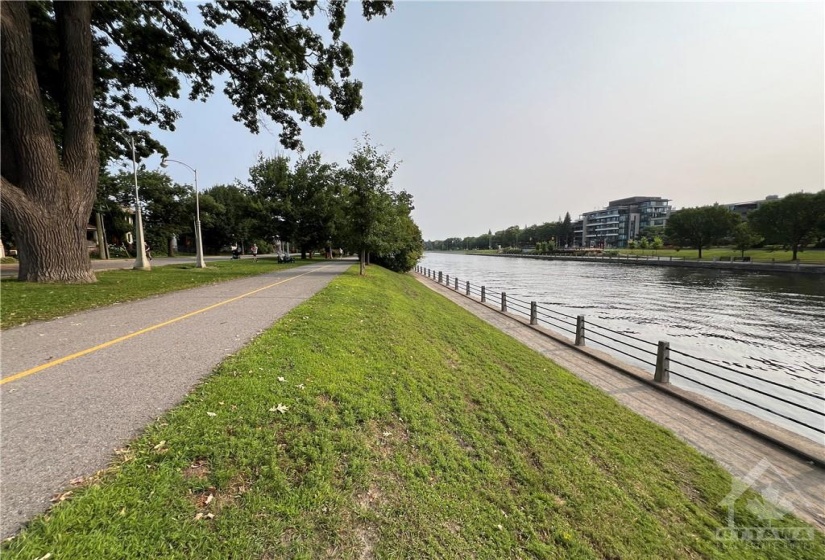 Enjoy a stroll on the Canal