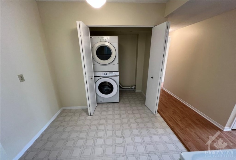 Eating Area & Laundry with storage