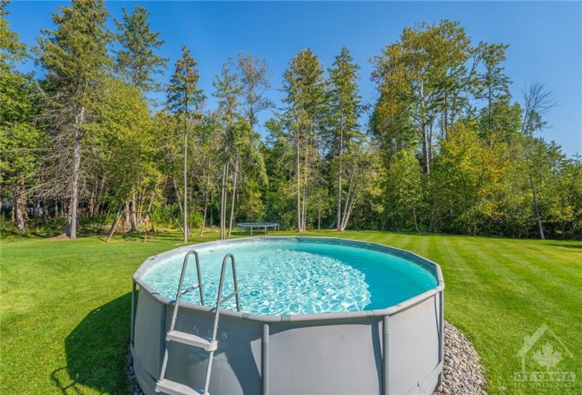 Above Ground Pool Included! (Chlorine w/Pump, 12 FT)