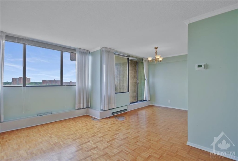 View to dining room