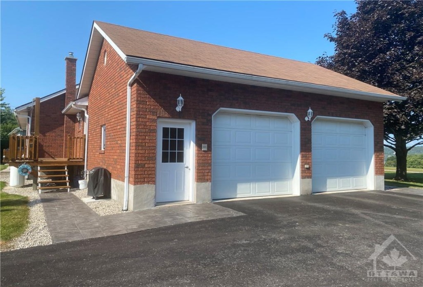 2 Car attached garage