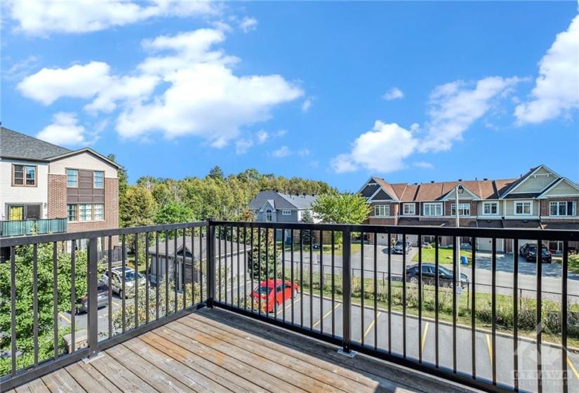 Balcony with amazing views of nature and lots of privacy