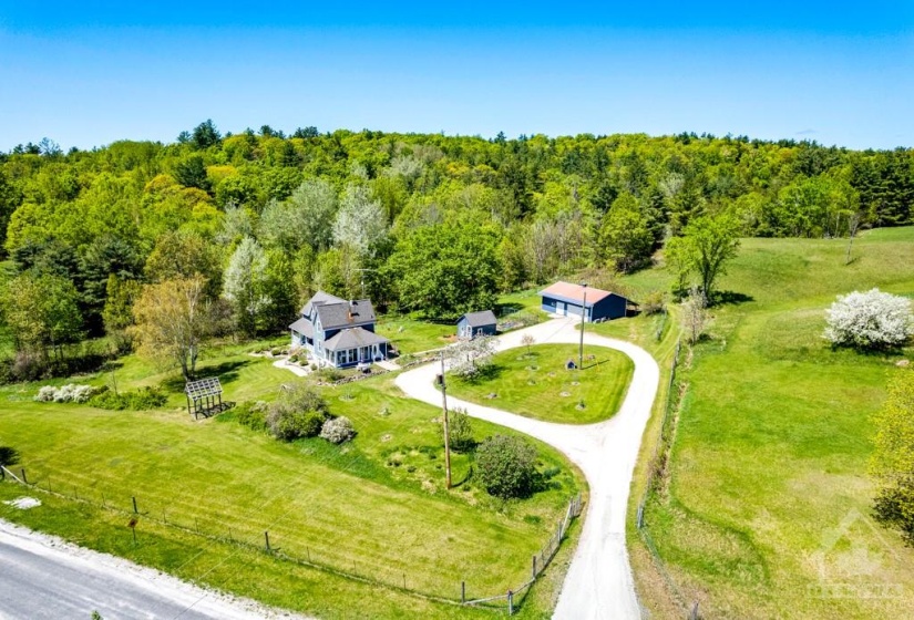 On Dalhousie Lake, 282 acre country estate-hobby horse farm