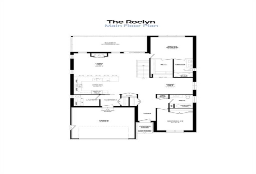 The Roclyn Main Floorplan