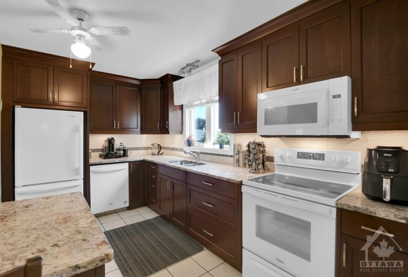 kitchen with granite countertop