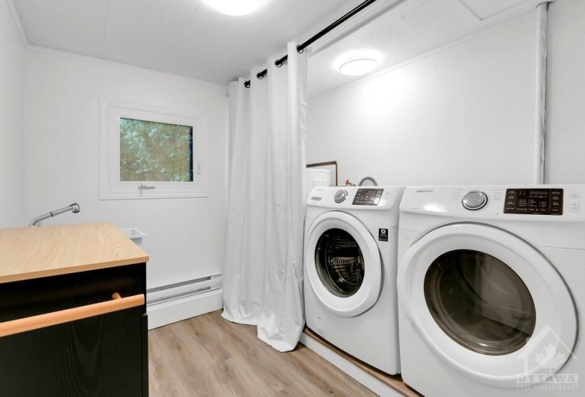 Separate Laundry room