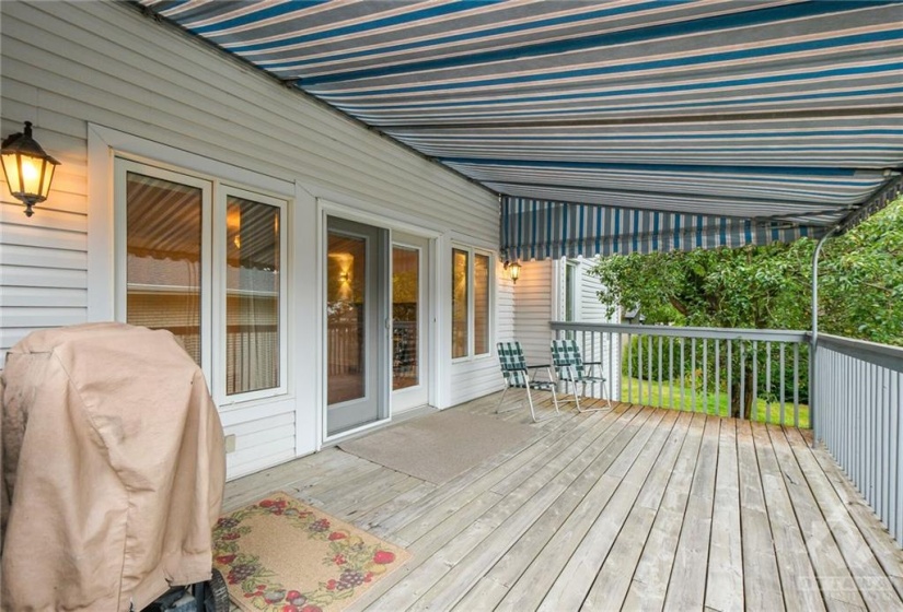 Covered patio