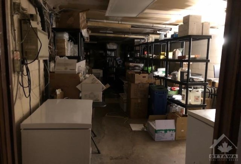 Basement Storage