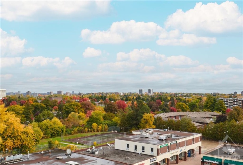 View from balcony