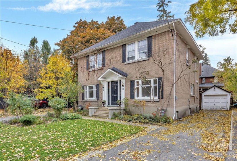 Great curb appeal on this lovely tree lined street