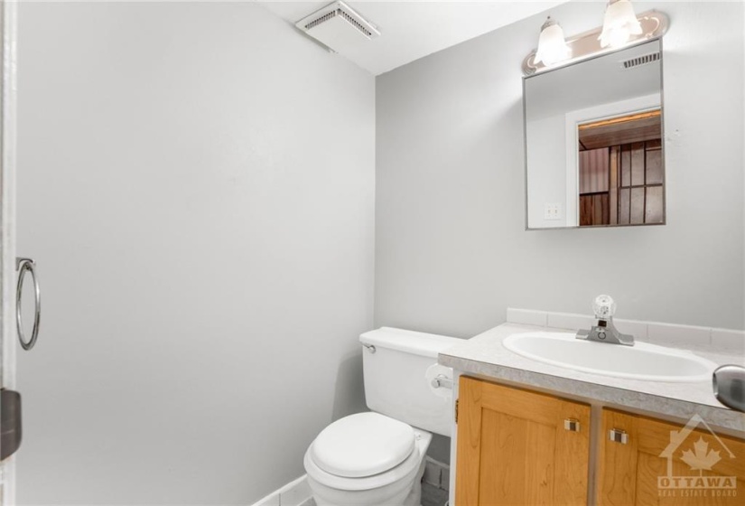 2 piece bath in basement