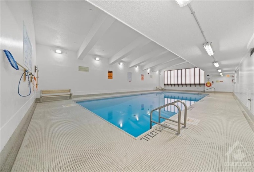 So handy to have an indoor pool at your disposal!