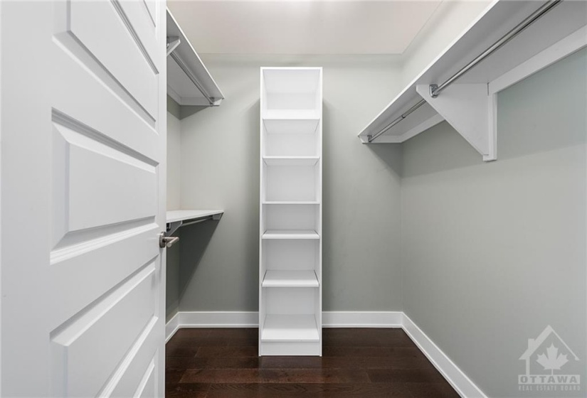 2ND LEVEL Primary Suite's spacious walk in closet