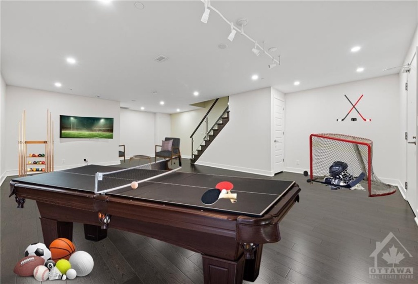 Digitally enhanced as a Sports | Games Room