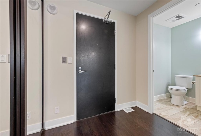 MAINLEVEL ENTRY with Mirrored Closet & Convient Access to Powder Room