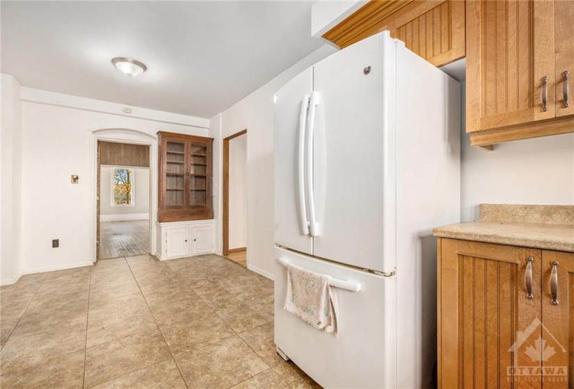 Kitchen nook and access to front home.