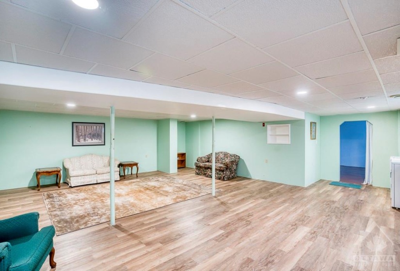 Family Room - viewed from the stairs