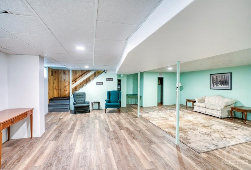 Family Room - viewed from the second kitchen